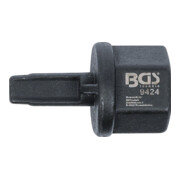 BGS Ölablassschrauben-Spezialprofil-Bit-Einsatz 9424, Antrieb Innenvierkant 10 mm (3/8"), für VAG-2