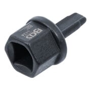 BGS Ölablassschrauben-Spezialprofil-Bit-Einsatz 9424, Antrieb Innenvierkant 10 mm (3/8"), für VAG-5