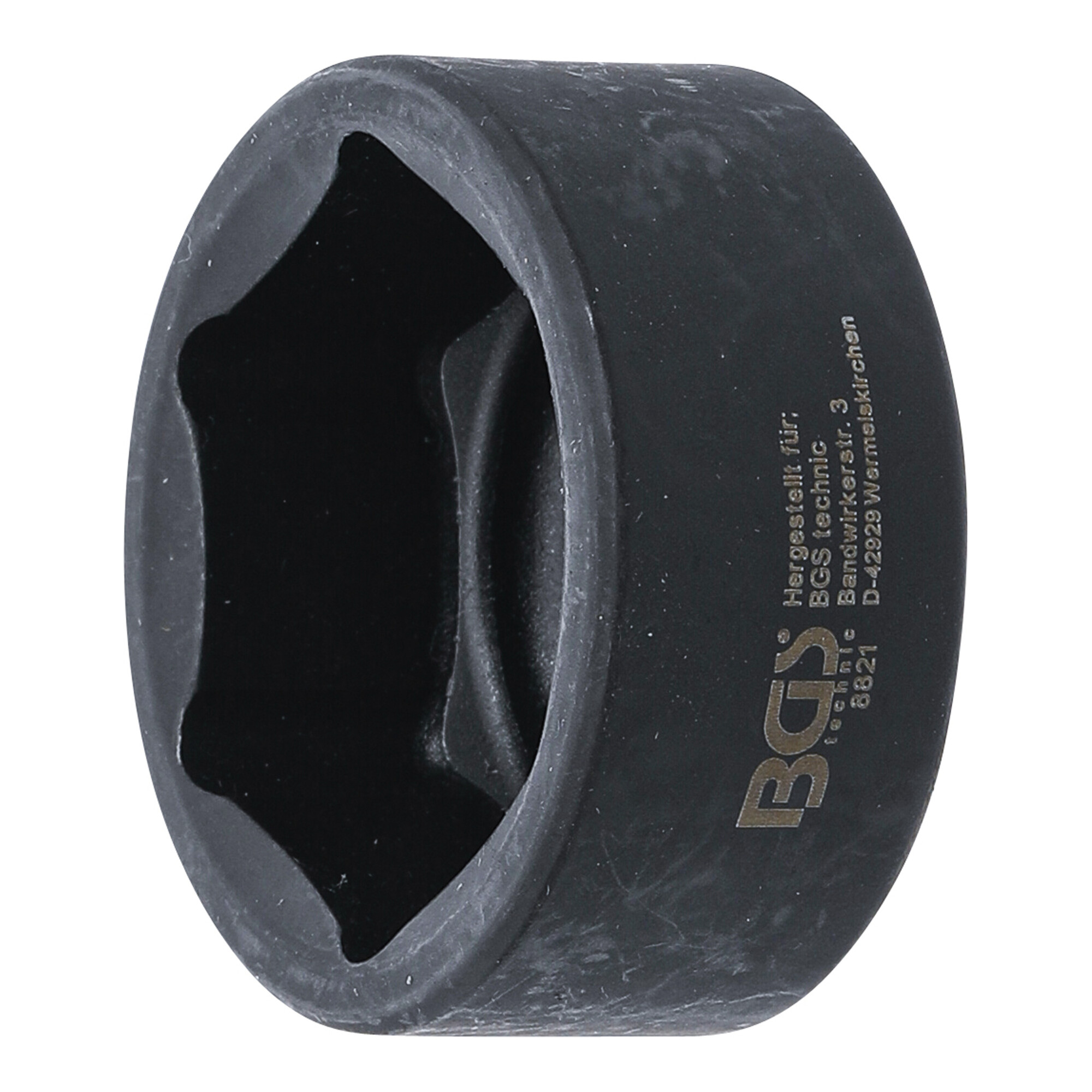 BGS Ölfilterschlüssel 8821, Sechskant, für Ø 36 mm, für Audi, BMW, Ford, MAN, Mercedes-Benz, Opel, VW ; BGS technic