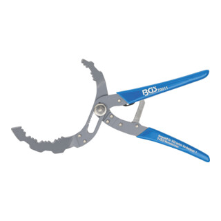 BGS Ölfilterzange 70011, selbstjustierend, Ø 60 - 120 mm, 30° abgewinkelt