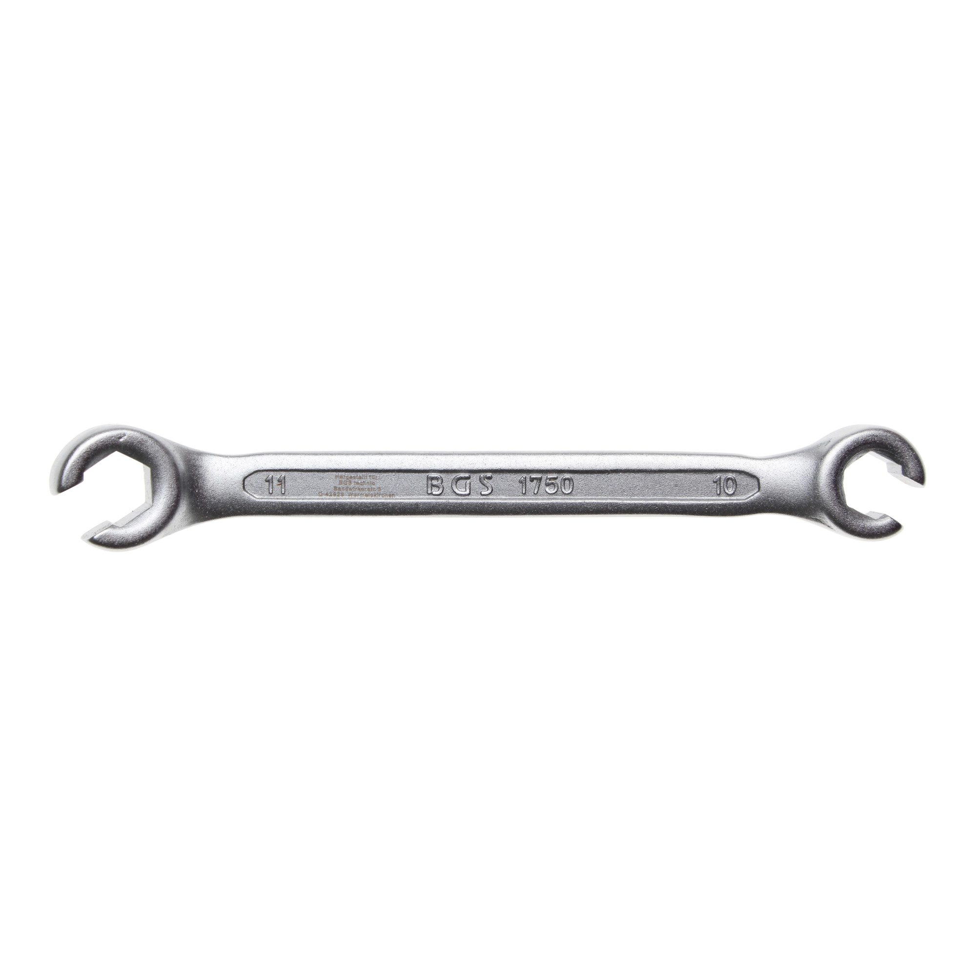 BGS Offener Doppel-Ringschlüssel SW 10 x 11 mm ; BGS technic