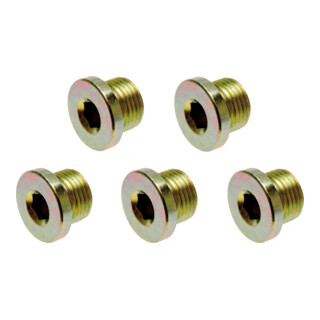 BGS Olie aftappluggen voor Art. 126 M20 x 1.5 mm 5 delig