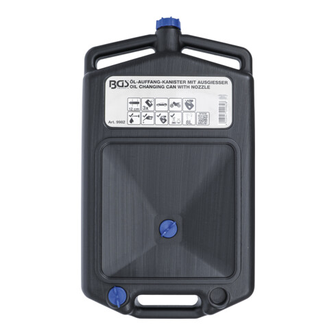 BGS Olie-opvangreservoir met schenktuit 8 l