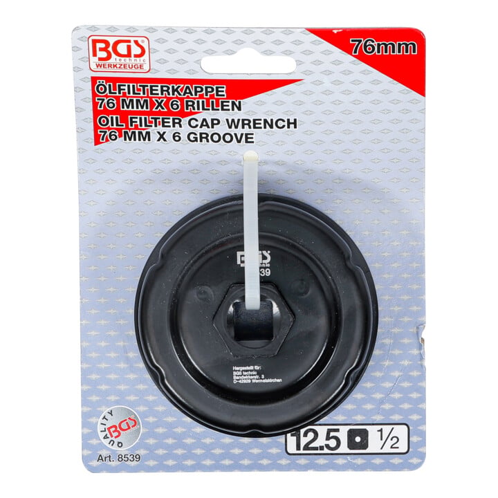 BGS Oliefiltersleutel | zeskant | Ø 76 mm