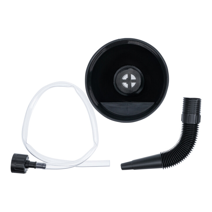 BGS Olievultrechterset met flexibele buis en slang Ø 135 mm 3 dlg.