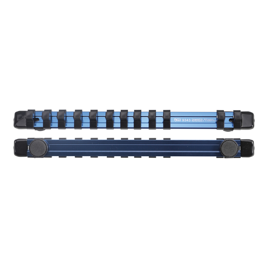 BGS Opsteekrail voor 12 dopsleutels | magnetisch | voor 10 mm (3/8")