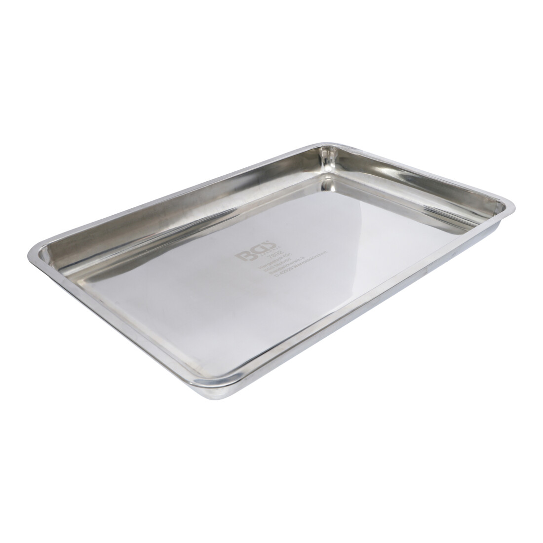 BGS Opvangbak | roestvrij staal | 600 x 400 mm | 9 l