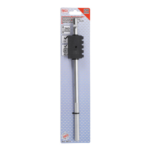 BGS Outil de montage de valves de pneu protection extra-épaisse en matière plastique