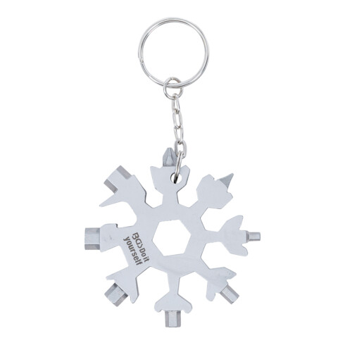 BGS Outil multifonctions flocon de neige 18-en-1 acier inoxydable