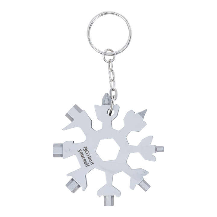 BGS Outil multifonctions flocon de neige 18-en-1 acier inoxydable