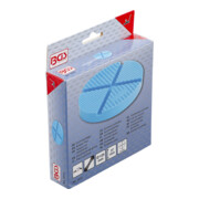 BGS Pad in gomma, per martinetto per auto, 125 x 27mm-4