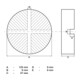BGS Pad in gomma, per martinetto per auto, 125 x 27mm-5