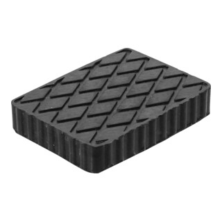 BGS Pad in gomma, per ponti sollevatori, 160 x 120 x 30 mm