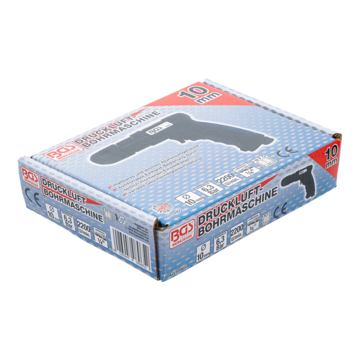 BGS Perceuse pneumatique avec mandrin rapide 10 mm, 8965