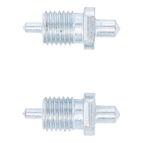 BGS Perni di ricambio, 3 - 5 mm, per Art. 9602, 2 pezzi