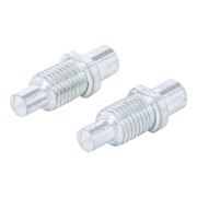 BGS Perni di ricambio, 6 - 8 mm, per Art. 9602, 2 pezzi