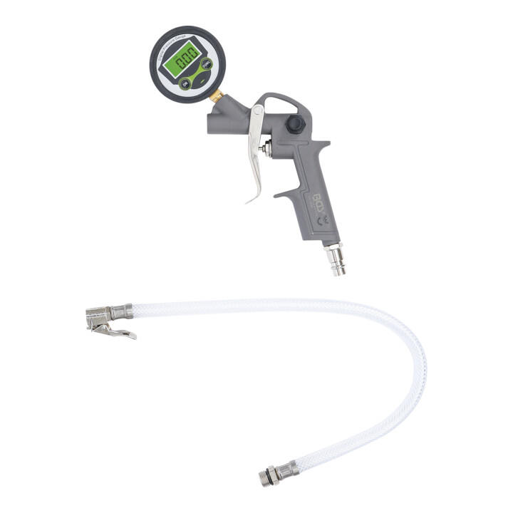 BGS perslucht bandenvulpistool digitaal 0 - 8 bar 6794