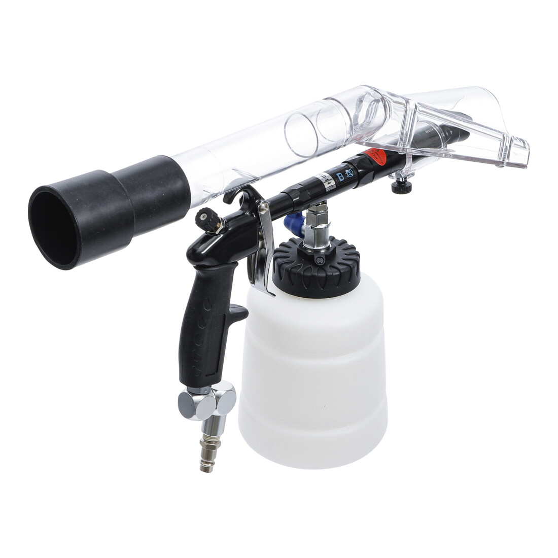 BGS Persluchtreinigingspistool met borstel en zuighulpstuk 7 dlg.