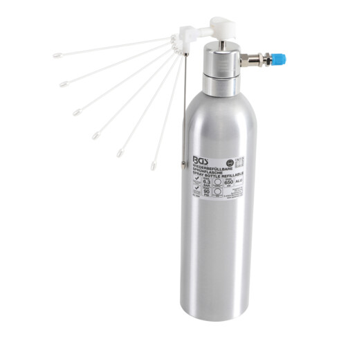 BGS Persluchtspuitfles aluminium uitvoering 650 ml