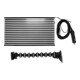 BGS Piastra di fissaggio per Smart Repair / Speccio per ammaccature bianco con illuminazione-1