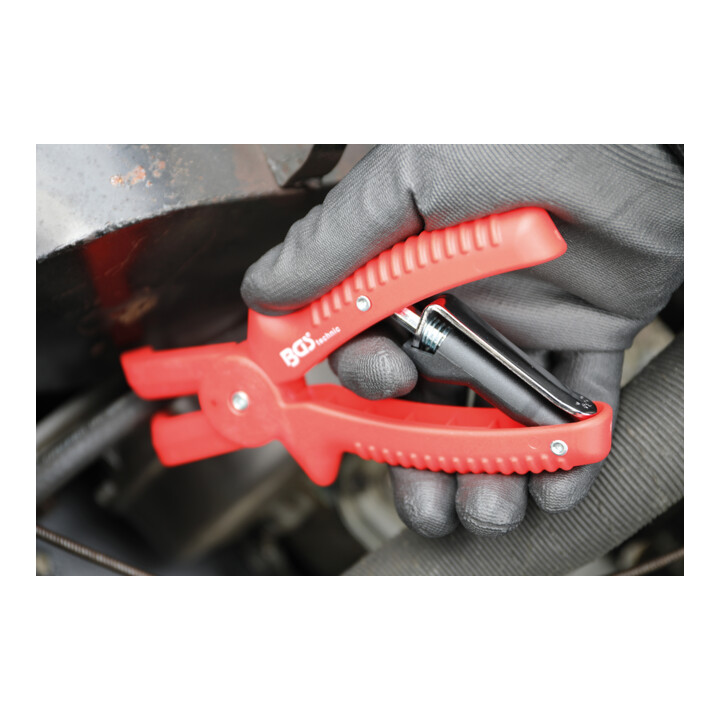 BGS Pince à durites coudées 220 mm