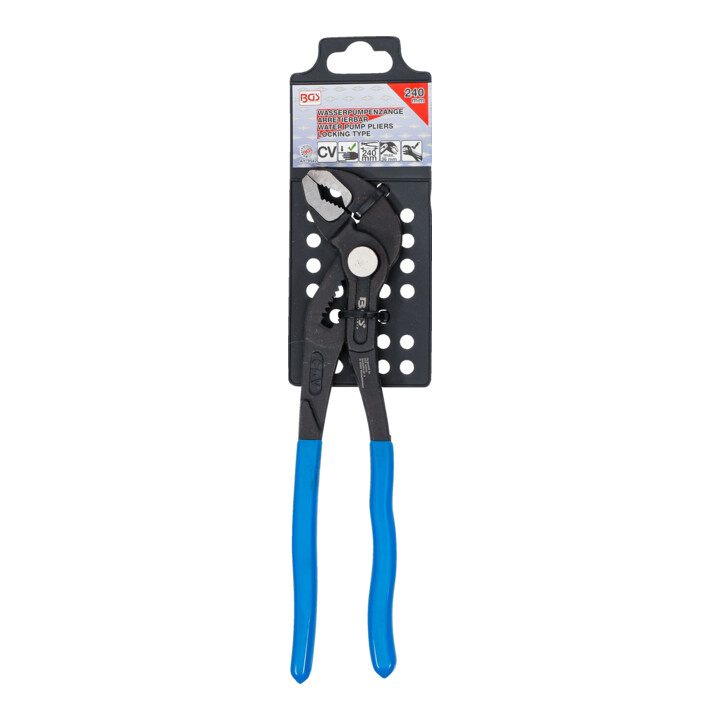 BGS Pince multiprise avec blocage 240 mm