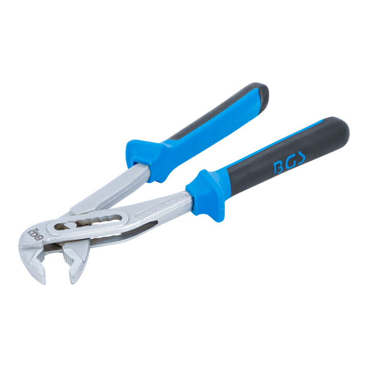 BGS Pince multiprise, avec passage traversant, 245 mm