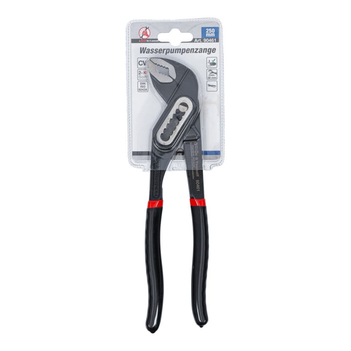 BGS Pince multiprise avec passage traversant, 250 mm
