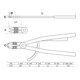 BGS Pince pour circlips droite pour circlips intérieurs 500 mm-5