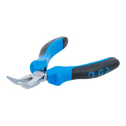BGS Pinza a punta per elettronica, piegata, con molla, 125mm-3