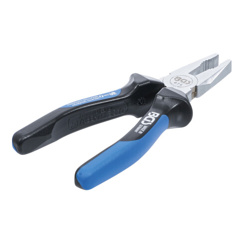 BGS Pinza combinata con sfaccettatura e taglierina, 180mm