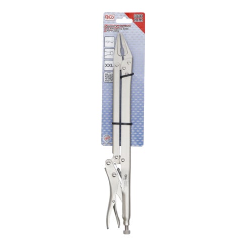 BGS Pinza di bloccaggio becco lungo, 380 mm