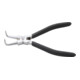 BGS Pinza per anelli elastici, angolata, per anelli elastici interni, 180mm-1