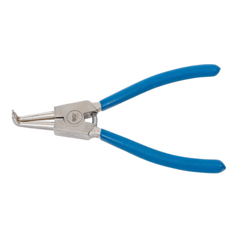 BGS Pinza per anelli elastici, piegata, per anelli elastici esterni