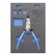 BGS Pinza per anelli seeger, per seeger esterni e interni, punte intercambiabili, 180 mm-1