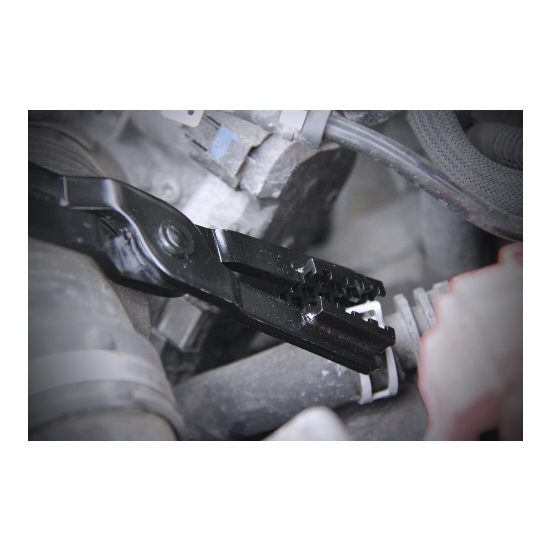BGS Pinza per fascette stringitubo con doppio snodo, 440 mm, 0 - 40 mm