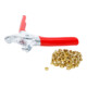 BGS Pinza per occhielli con 100 occhielli rotondi, 5,0 mm-4