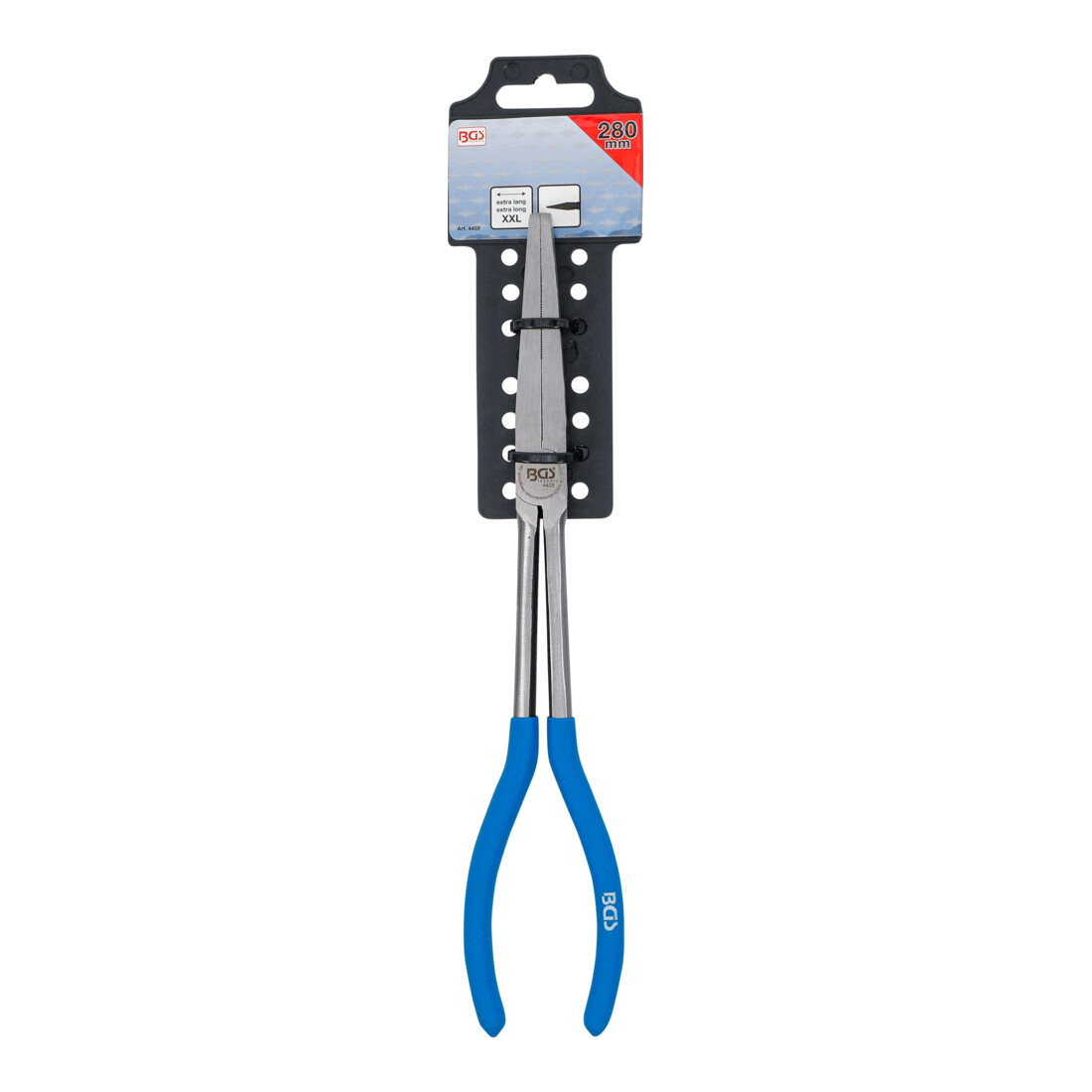 BGS Pinza piatta, extra lunga, 280 mm