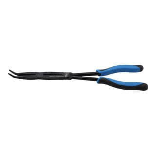 BGS Pinze a doppio snodo con punta angolata, 350mm