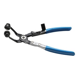 BGS Pinze stringitubo angolate con funzione di cricchetto, 220mm