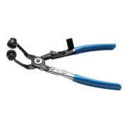 BGS Pinze stringitubo angolate con funzione di cricchetto, 220mm