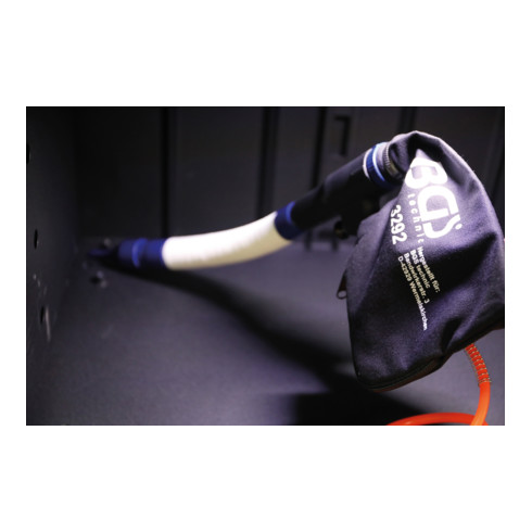 BGS Pistola di aspirazione/soffiaggio ad aria compressa commutabile, 9pz.