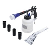 BGS Pistolet pneumatique de nettoyage avec brosse et accessoire d’aspiration 7 pièces-2