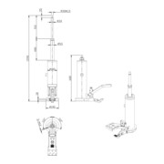 BGS Pistone idraulico per BGS 9233-3