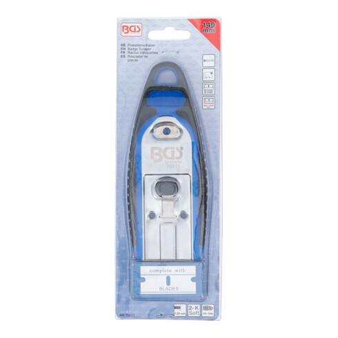 BGS Plaketschraper | 40 mm | met 6 schaafmessen