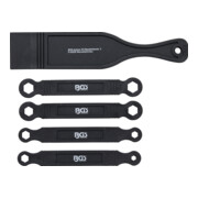 BGS Plastic dubbele ringsleutel & koevoet set 5 delig-4