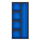 BGS Plateau pour servante d’atelier 1/3, vide : 5 compartiments, 408 x 189 x 32 mm-1
