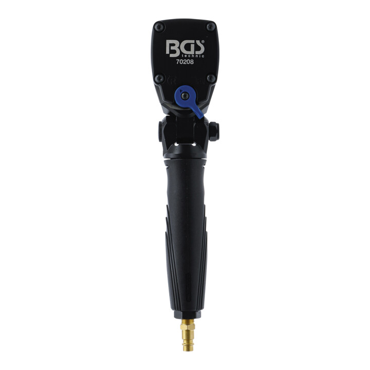 BGS Pneumatische slagmoersleutel gebogen met draai- en kantelbare kop 12,5 mm (1/2") 542 Nm
