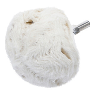 BGS Polierkopf, Pilzform, Antrieb Außensechskant 6,3 mm (1/4")