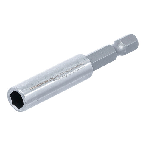 BGS Porta bit magnetico, extra forte, uscita esagonale, 6,3mm 60mm